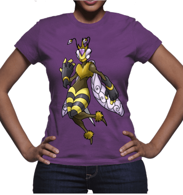 Japanese Bug Fighter Queen B Tee-Shirt